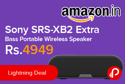 Sony SRS-XB2 Extra Bass Portable Wireless Speaker