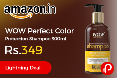 WOW Perfect Color Protection Shampoo 300ml