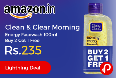 Clean & Clear Morning Energy Facewash 100ml