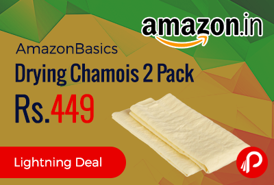 AmazonBasics Drying Chamois 2 Pack
