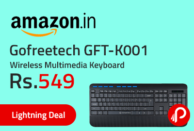 Gofreetech GFT-K001 Wireless Multimedia Keyboard