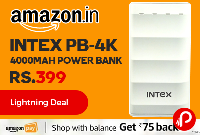 Intex PB-4K 4000mAH Power Bank