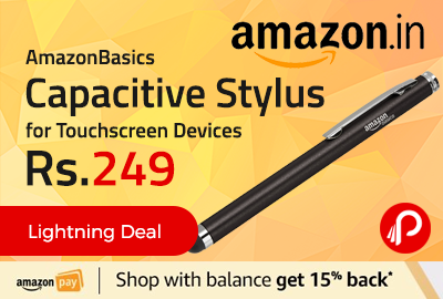 AmazonBasics Capacitive Stylus for Touchscreen Devices