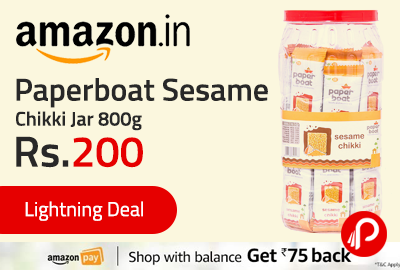 Paperboat Sesame Chikki Jar 800g