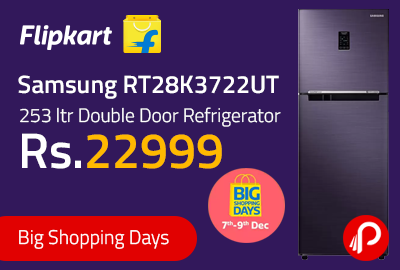 Samsung RT28K3722UT 253 ltr Double Door Refrigerator