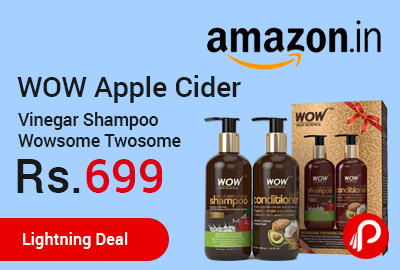 WOW Apple Cider Vinegar Shampoo Wowsome Twosome