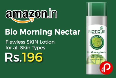 Bio Morning Nectar Flawless SKIN Lotion for all Skin Types