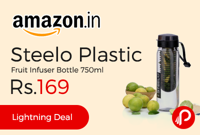 Steelo Plastic Fruit Infuser Bottle 750ml