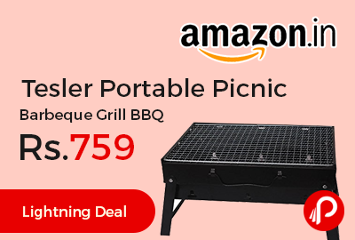 Tesler Portable Picnic Barbeque Grill BBQ