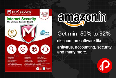 Software Minimum 50% Off UPTO 90% Off- Amazon