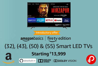 AmazonBasics TVs | Just launched Starting 13,999 - Amazon India