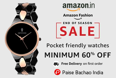Pocket Friendly Watches | MINIMUM 60% OFF - Amazon India