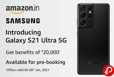Samsung Galaxy S21 Ultra 5G - Pre-Booking - Amazon India