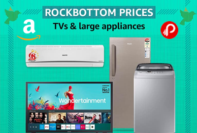 TVs & Large Appliances - ROCKBOTTOM PRICES - Republic Day Sale – Amazon India