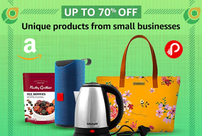 Unique Products from Small Businesses - UP TO 70% OFF - Republic Day Sale – Amazon India