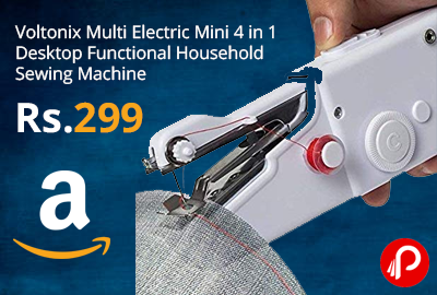 Sewing Machine for Home Tailoring (Mini Sawing Machine) @ 299 - Amazon India