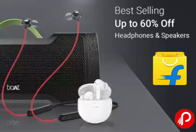 Best Selling Headphones & Speakers - Up to 60% Off - Flipkart