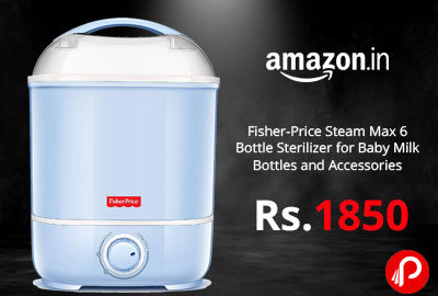 Bottle Sterilizer for Baby Milk Bottles and Accessories @ 1850 - Amazon India