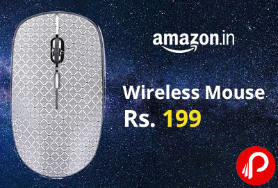 Live Tech Denim Wireless Fabric Mouse @ 199 - Amazon India
