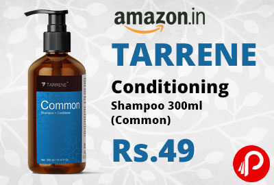 TARRENE Conditioning Shampoo 300ml (Common) @ 49 - Amazon India