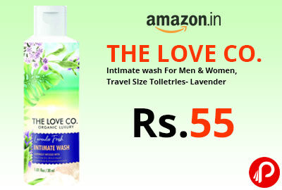 Intimate wash For Men & Women @ 55 - Amazon India