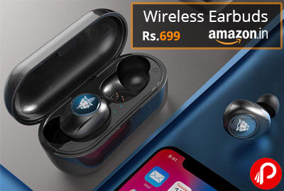 Bluetooth Wireless Earphone TWS 5.0 Touch Control Earbuds @ 699 - Amazon India