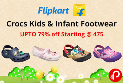 Crocs Kids & Infant Footwear | UPTO 79% off Starting @ 475 - Flipkart