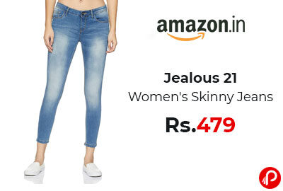 Jealous 21 Women's Skinny Jeans @ 479 - Amazon India