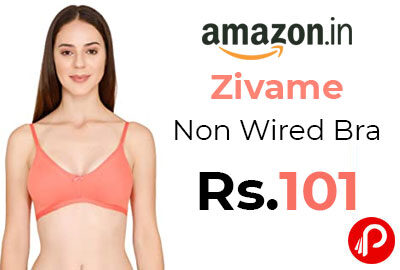 Zivame Non Wired Bra @ 101 - Amazon India