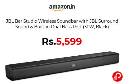 JBL Bar Studio Wireless Soundbar @ 5,599 - Amazon India