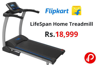 LifeSpan Home Treadmill @ 18,999 - Flipkart