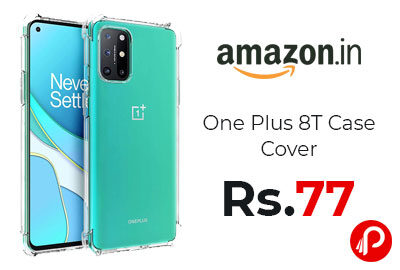 One Plus 8T Case Cover @ 77 - Amazon India