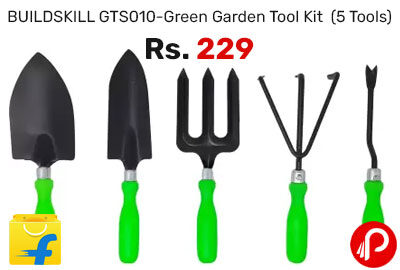 BUILDSKILL GTS010-Green Garden Tool Kit @ 229 - Flipkart