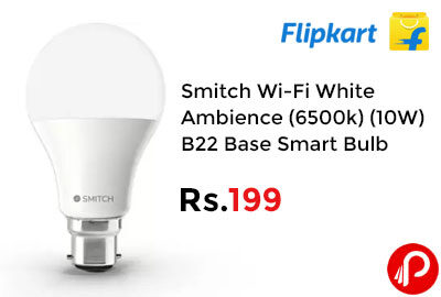 Smitch Wi-Fi (10W) B22 Base Smart Bulb
