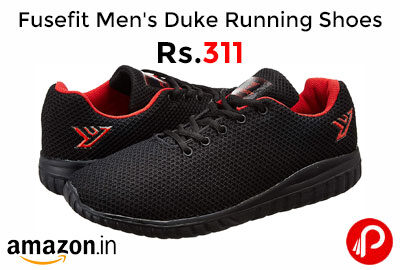 Fusefit Men's Duke Running Shoes @ 311 - Amazon India