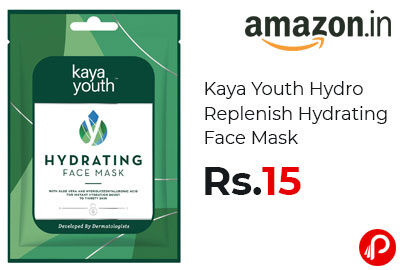 Kaya Youth Hydro Replenish Hydrating Face Mask @ 15 - Amazon India