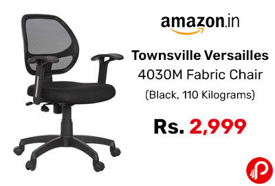 Townsville Versailles 4030M Fabric Chair @ 2999 - Amazon India