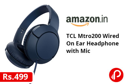 TCL Mtro200 Wired On Ear Headphone