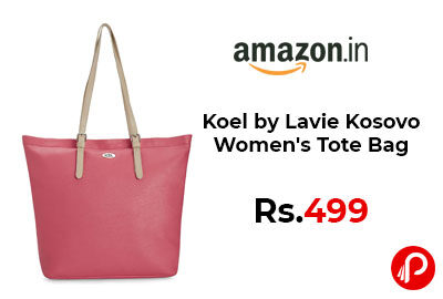 Koel by Lavie Kosovo Women's Tote Bag @ 499 - Amazon India