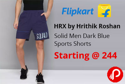 Hrx By Hrithik Roshan Men's Shorts Starting @ 244 - Flipkart