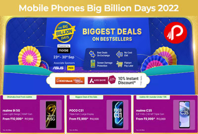 Mobile Phones Big Billion Days 2022 - Flipkart
