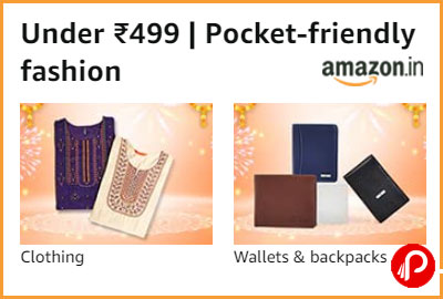 Under ₹499 | Pocket-friendly fashion - Amazon India